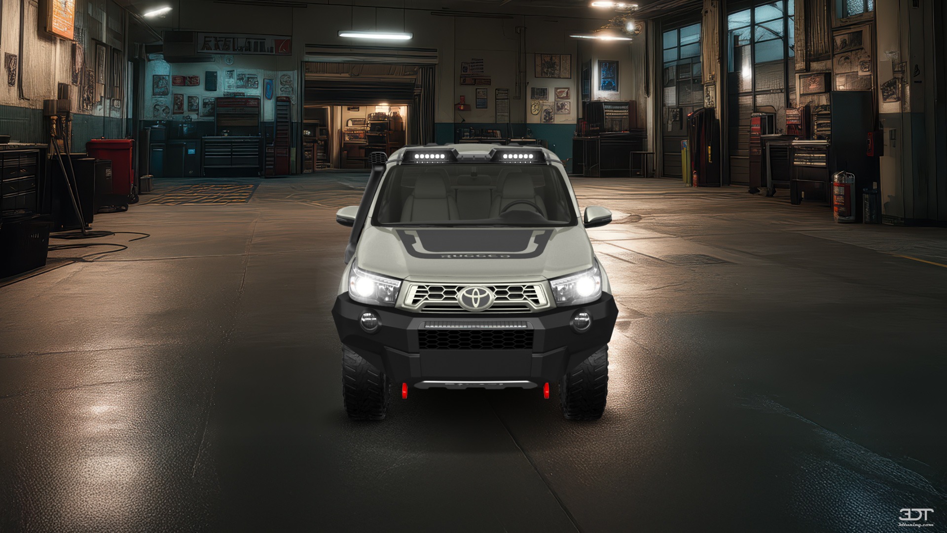 Toyota Hilux Double Cab 4 Door pickup truck 2015 tuning