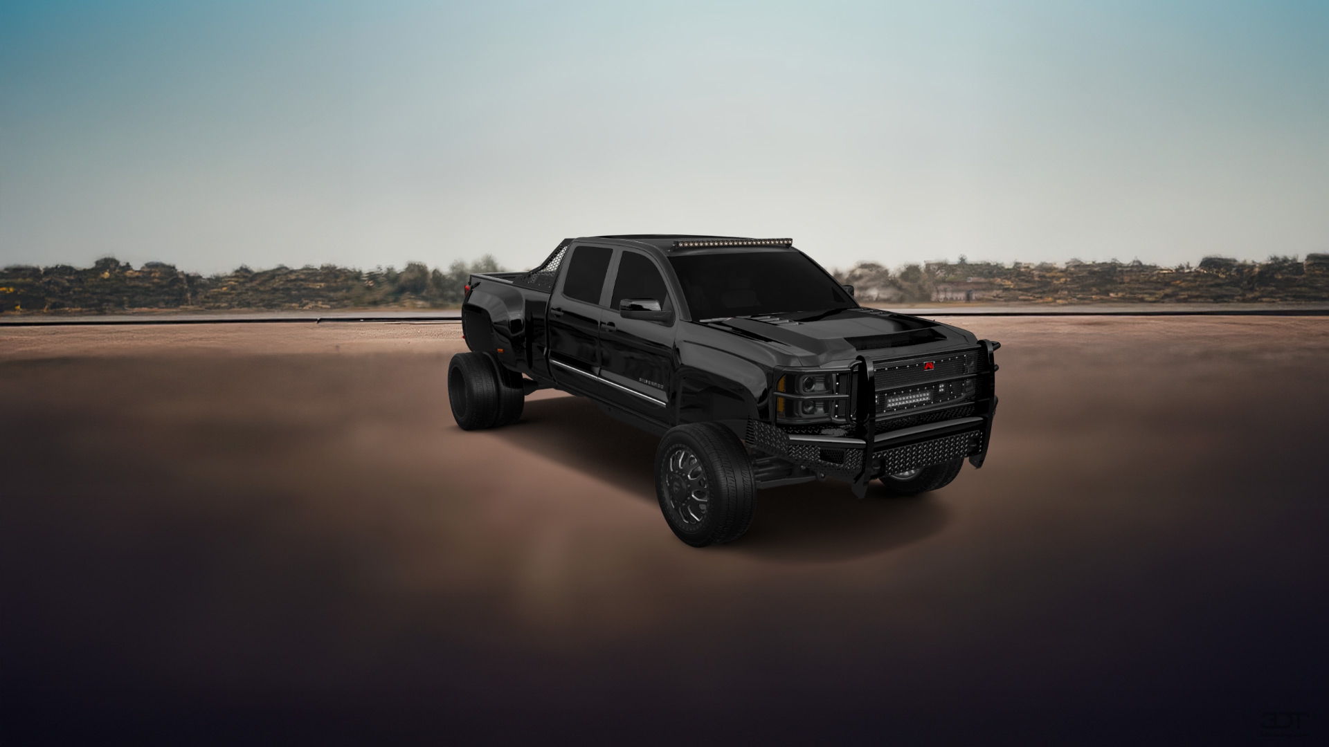 Chevrolet Silverado 3500 4 Door pickup truck 2015 tuning