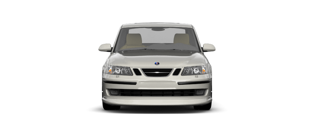 Beige Plane SAAB 9-3 sedan 2005
