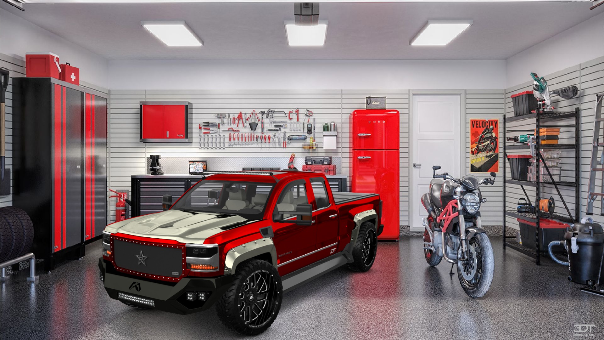 Chevrolet Silverado 1500 6.5 ft box 4 Door pickup truck 2016