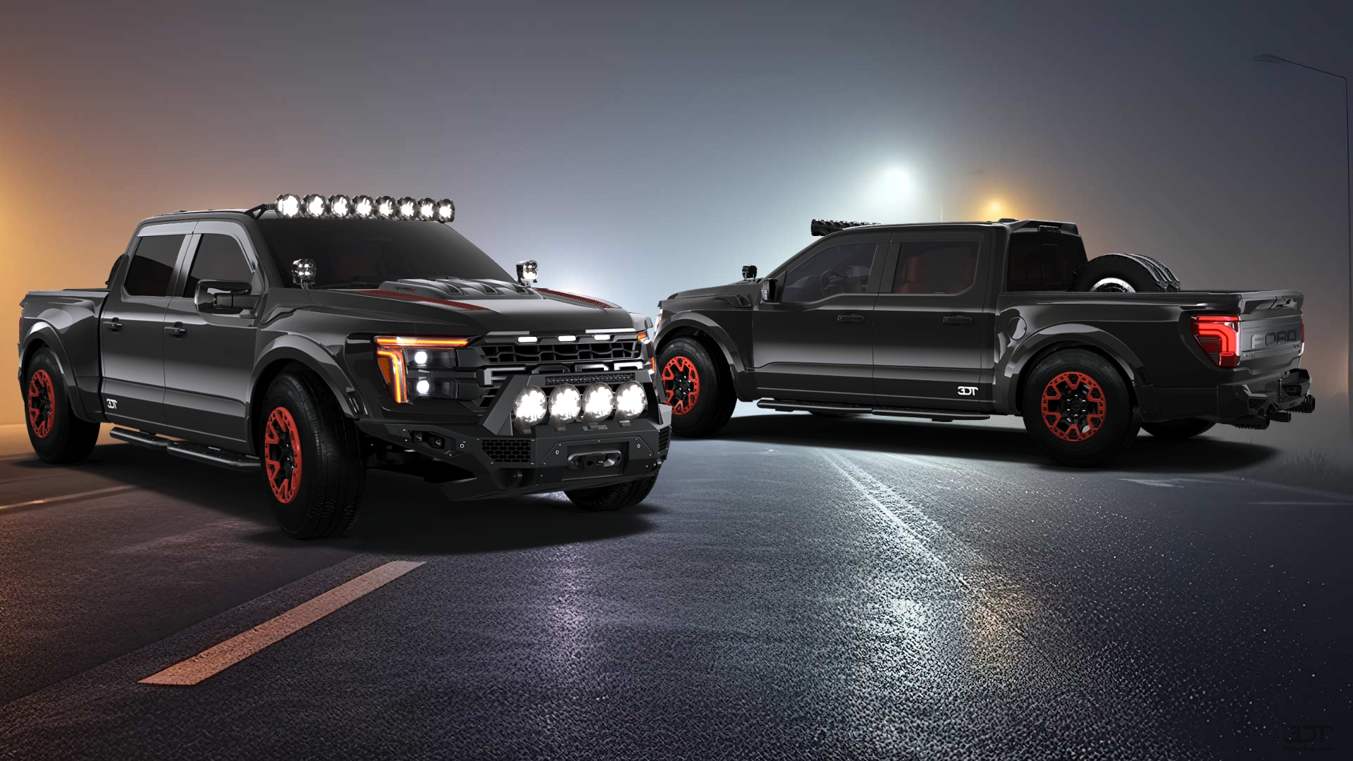 Ford F-150 Raptor 4 Door pickup truck 2024 tuning