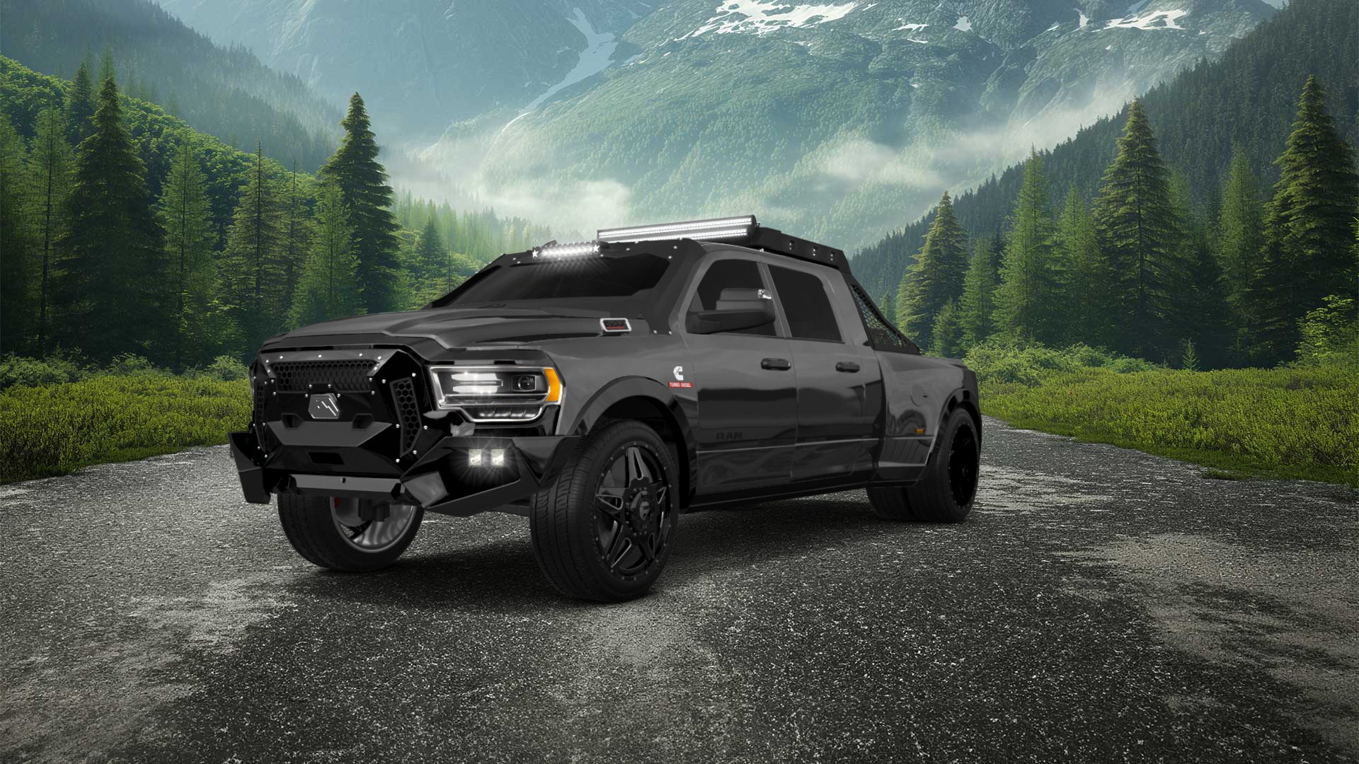 Dodge Ram 3500 4 Door pickup truck 2020