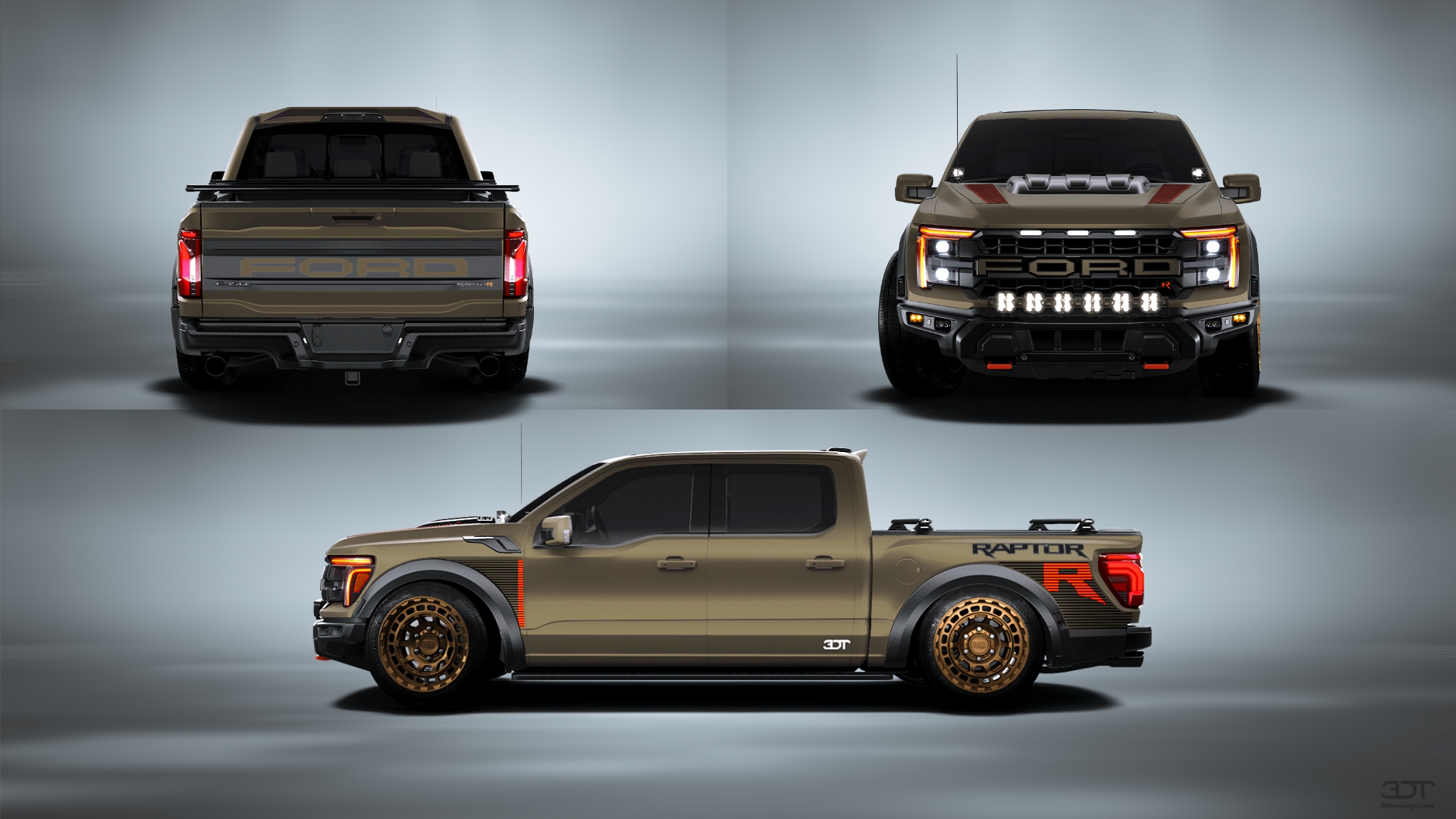 Ford F-150 Raptor 4 Door pickup truck 2024 tuning