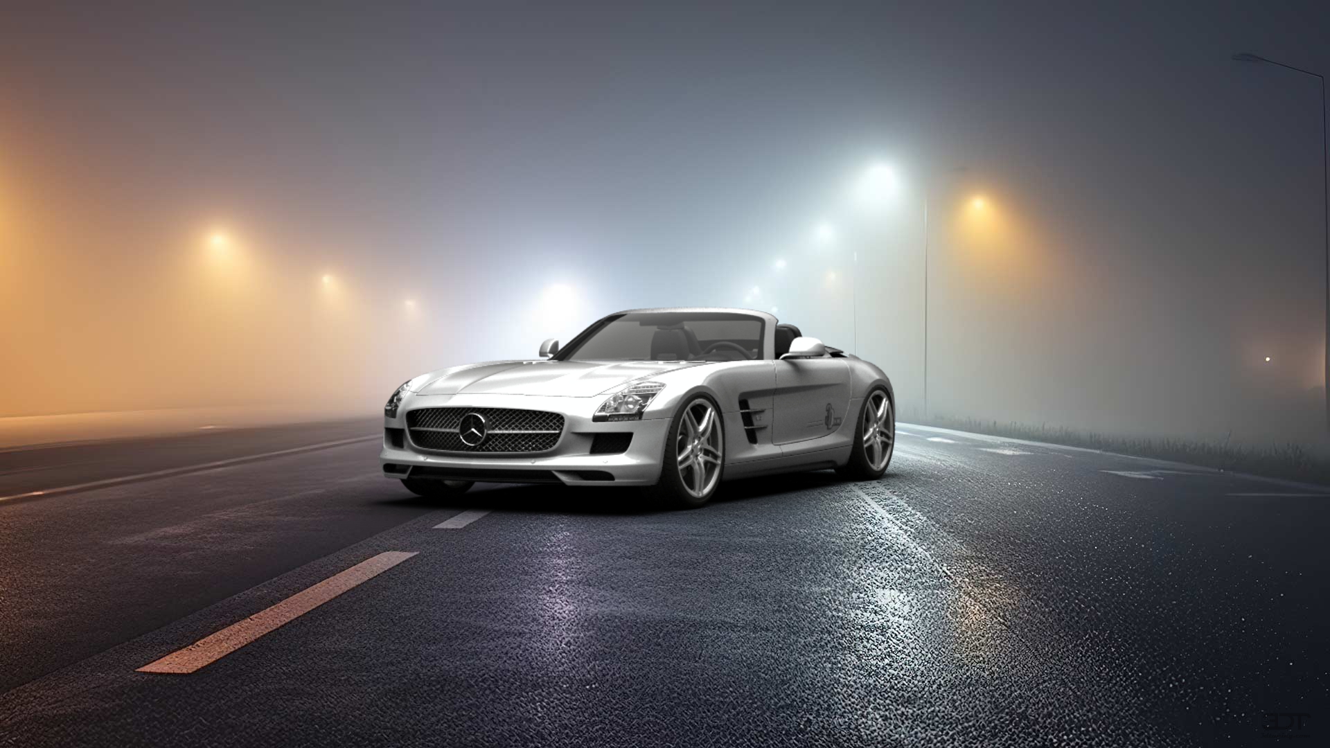 Mercedes SLS AMG Roadster 2012