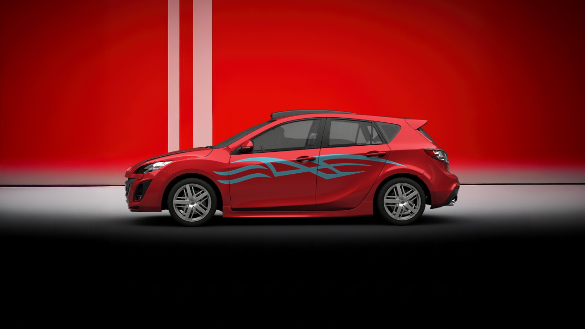 Mazda 3 5 Door Hatchback 2008 tuning