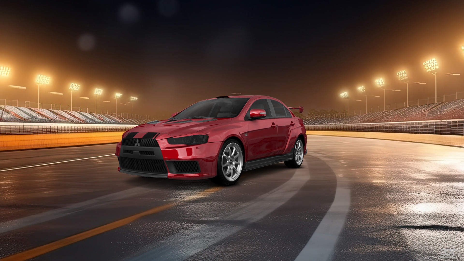 Mitsubishi Lancer Evolution X Sedan 2008