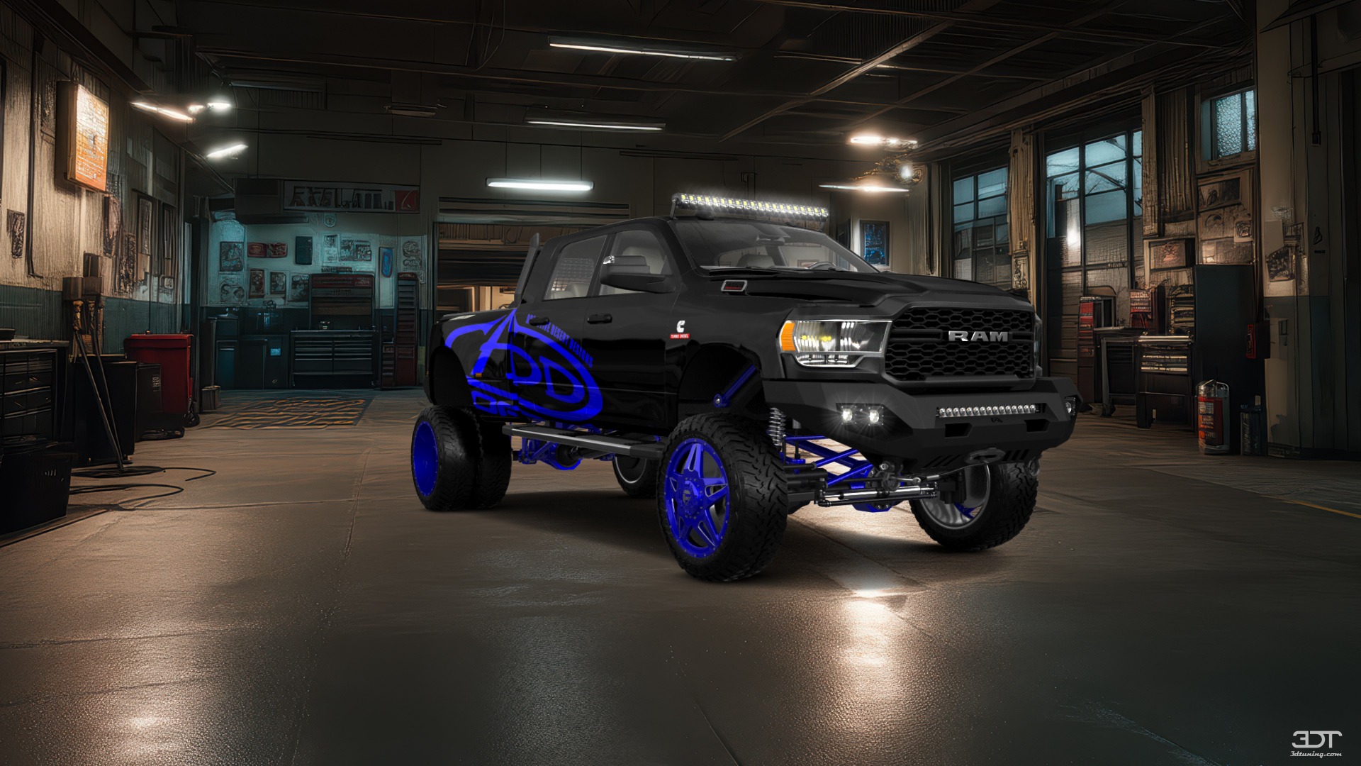Dodge Ram 3500 4 Door pickup truck 2020 tuning