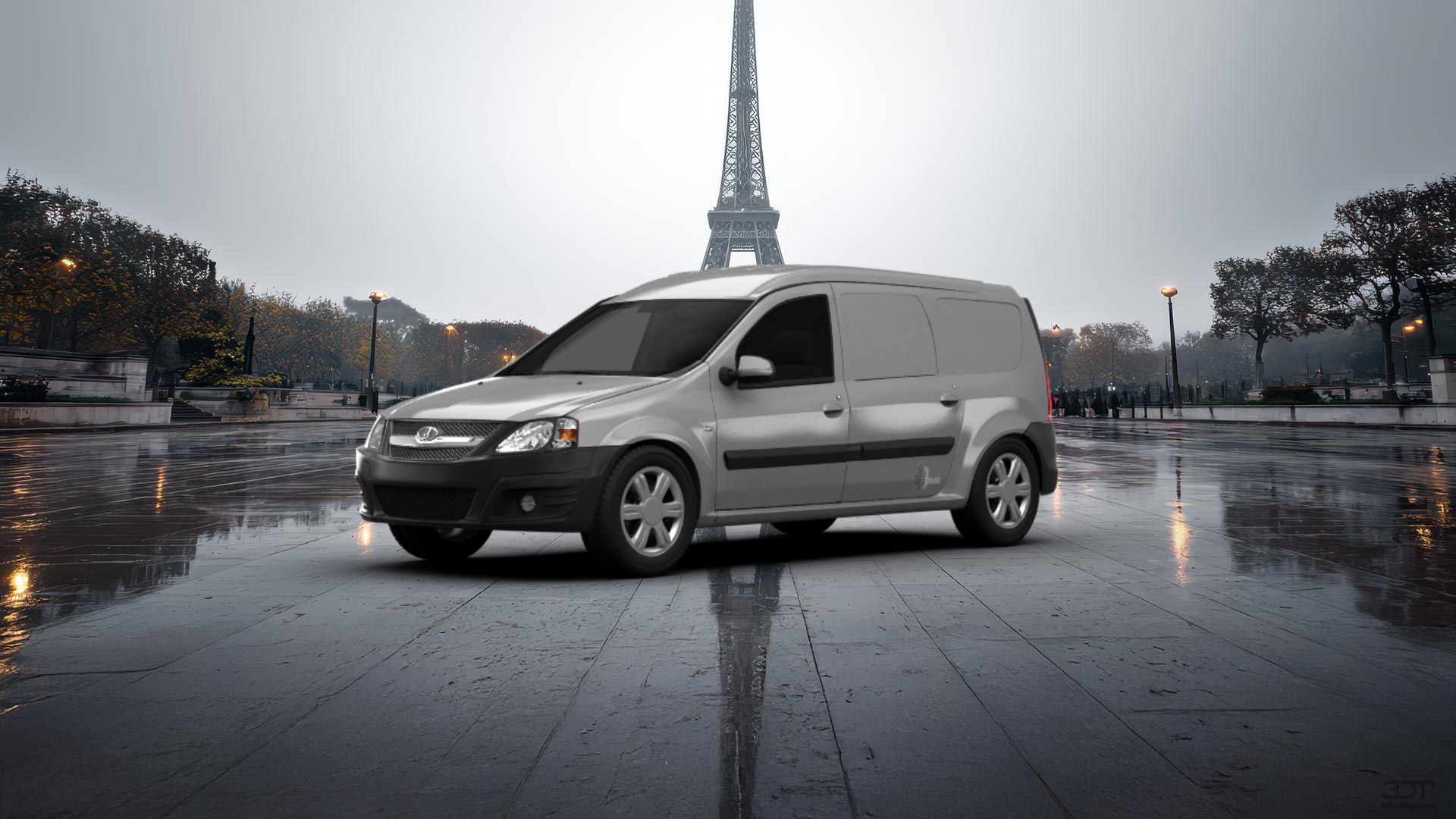 Lada Largus Furgon Van 2012 tuning