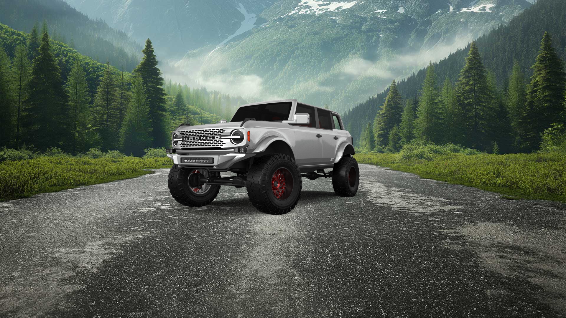 Ford Bronco 4 Door SUV 2021 tuning
