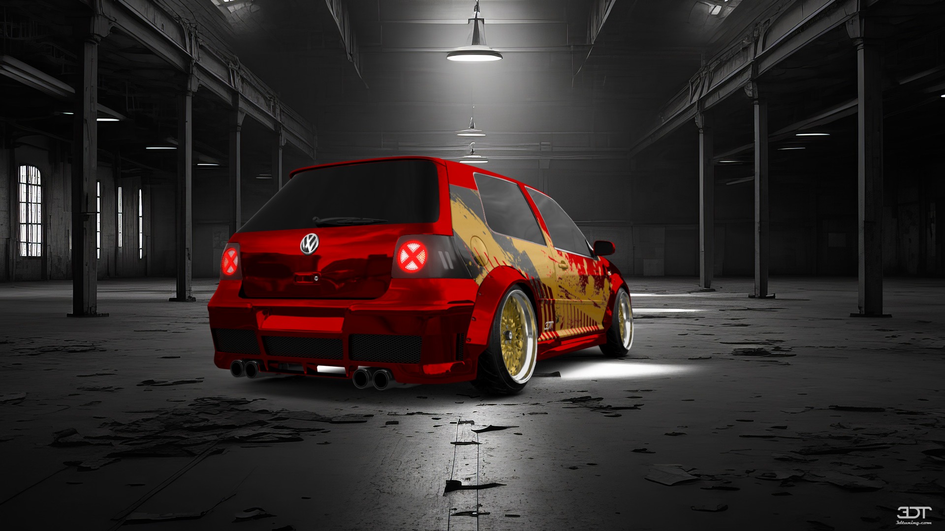 Volkswagen Golf 4 (mk4) 3 Door Hatchback 1997 tuning