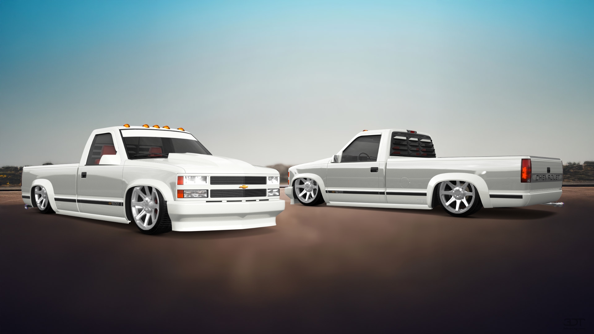 Chevrolet K1500 Regular Cab Fleetside Pickup 1988