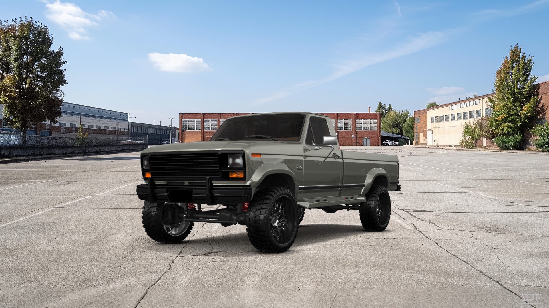 Ford F-150 2 Door pickup truck 1986