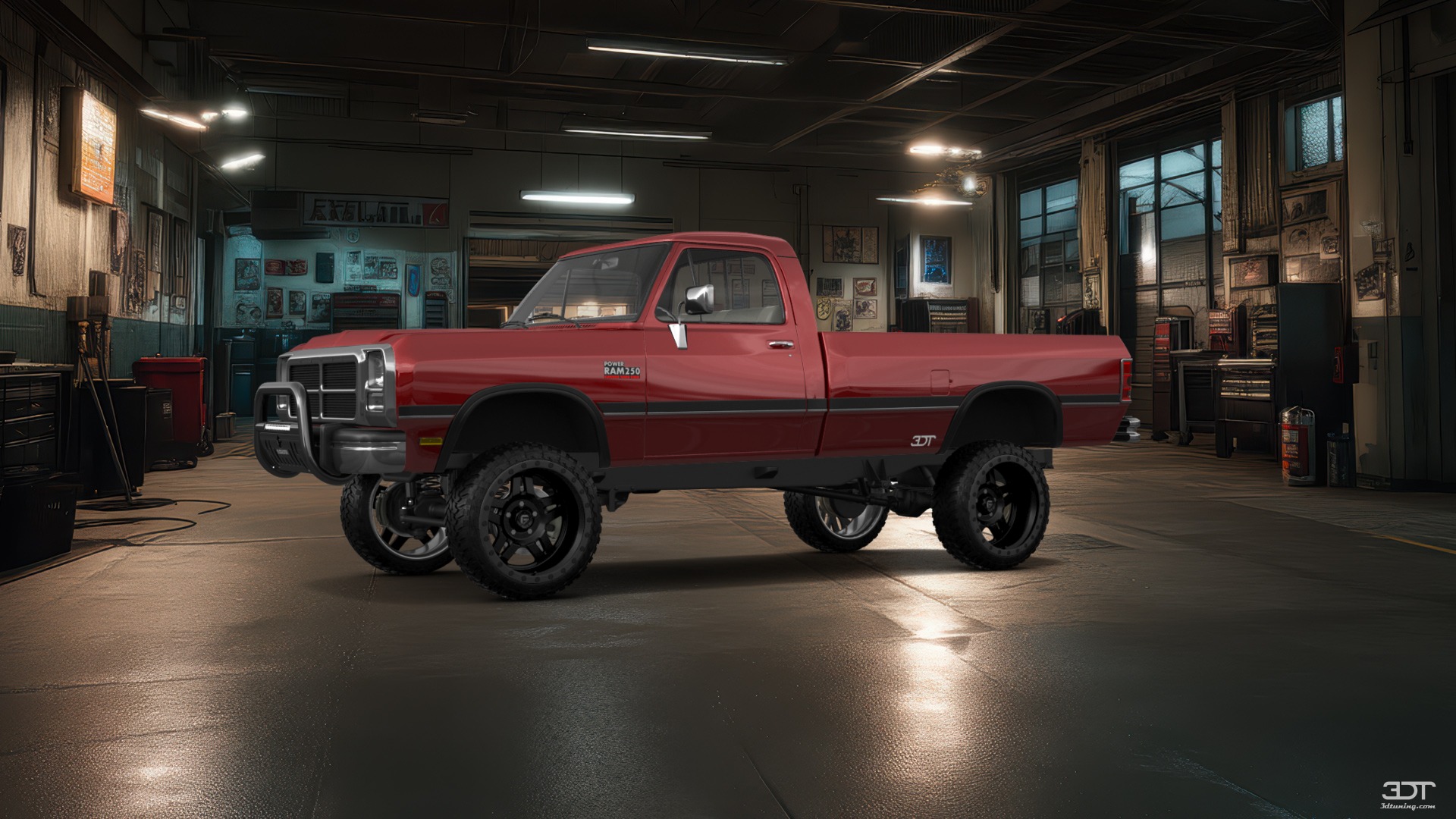Dodge Ram 2 Door pickup truck 1991 tuning