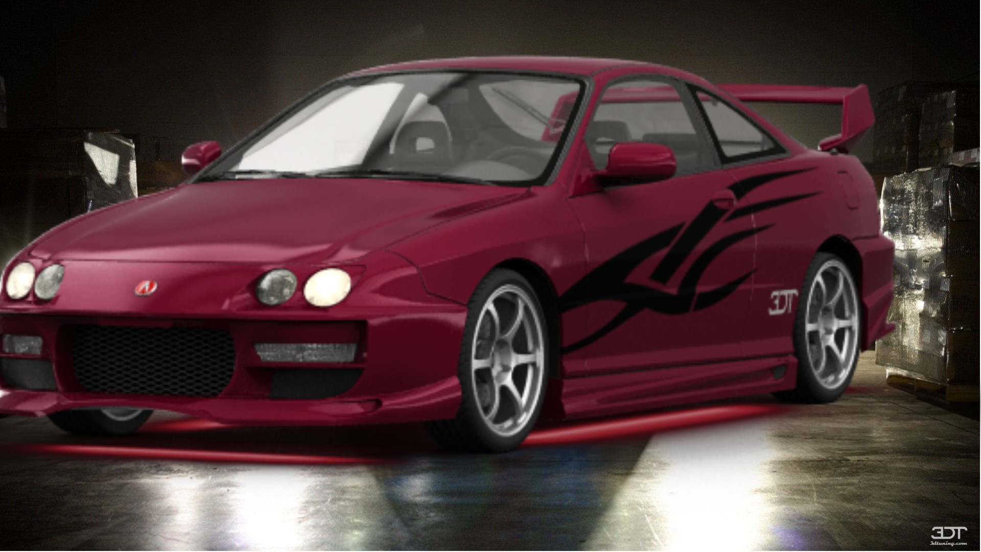 Acura Integra Type-R 2001 — tuning project by 818YESH | 3DTuning
