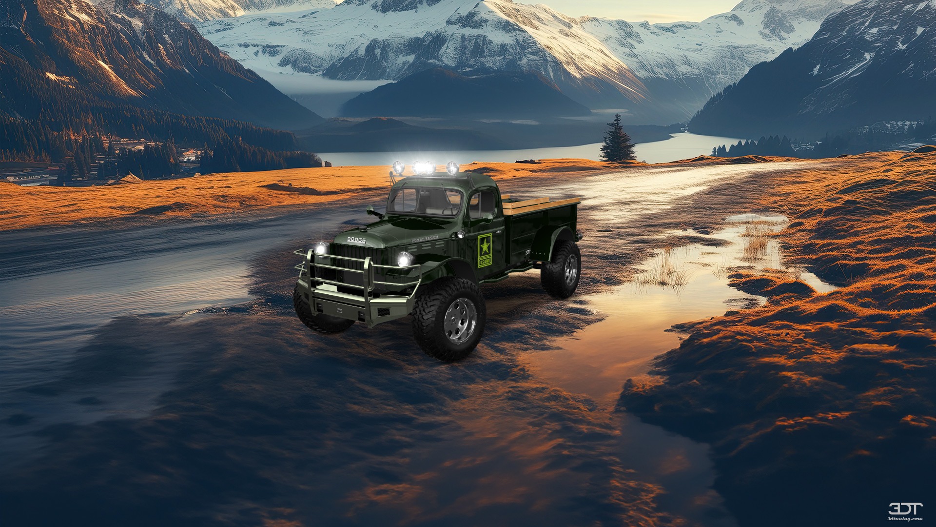 Dodge Power Wagon 2 Door pickup truck 1947