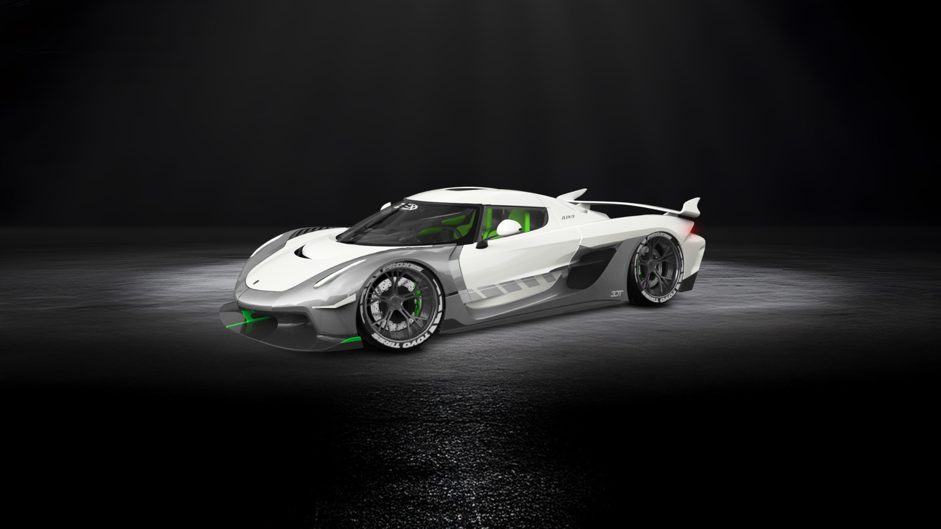 Koenigsegg Jesko 2 door targa top 2020