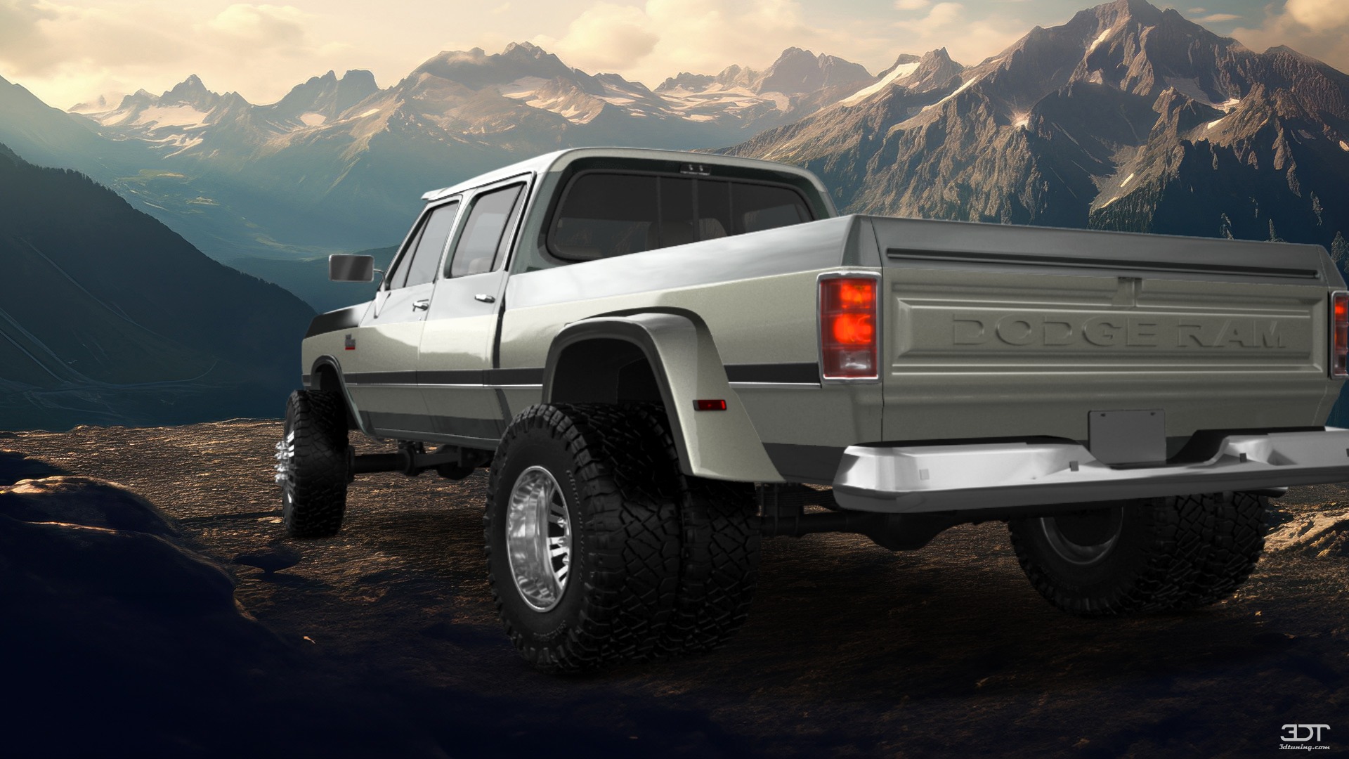 Dodge Ram 350 4 Door pickup truck 1991
