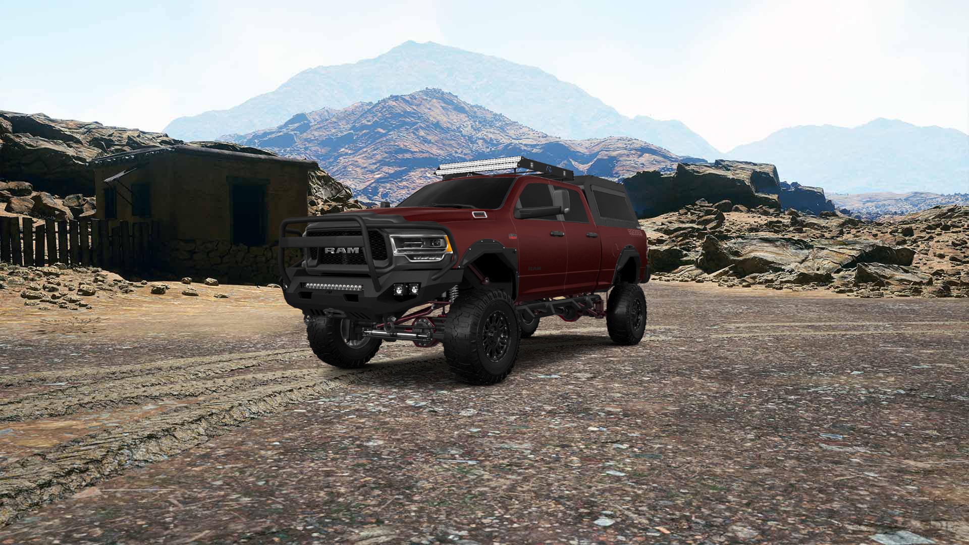 Dodge Ram 2500 4 Door pickup truck 2020 tuning