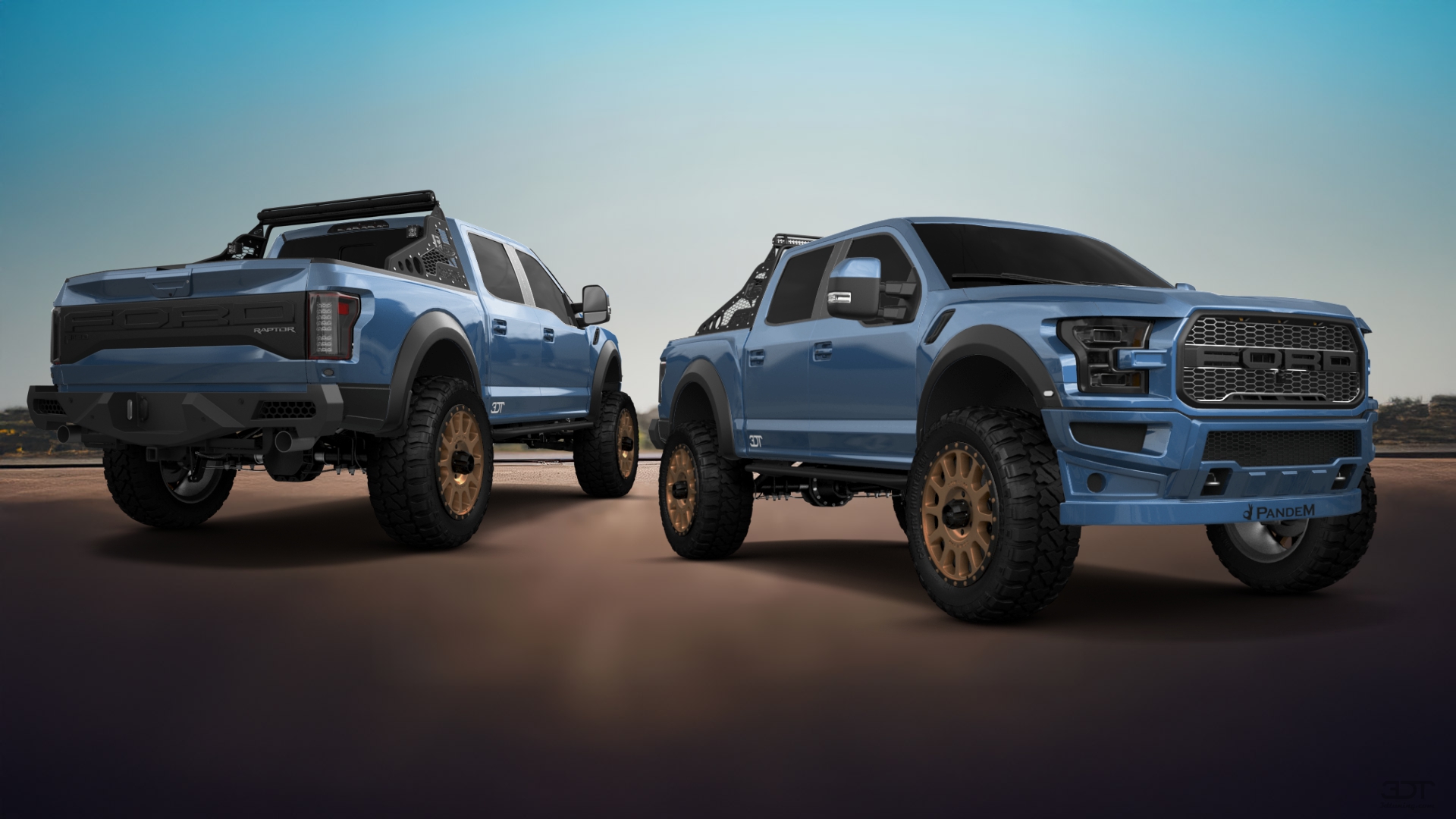 Ford F-150 Raptor 4 Door pickup truck 2017 tuning