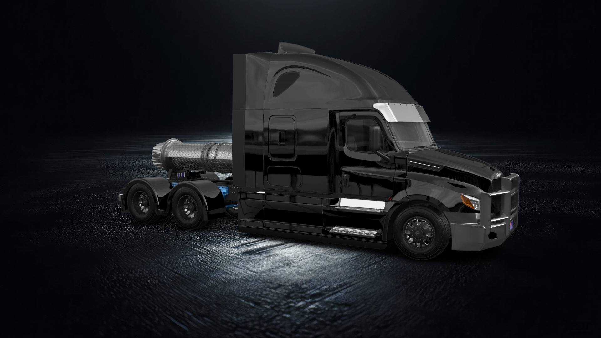 Freightliner Cascadia Sleeper Cab Truck 2018 tuning