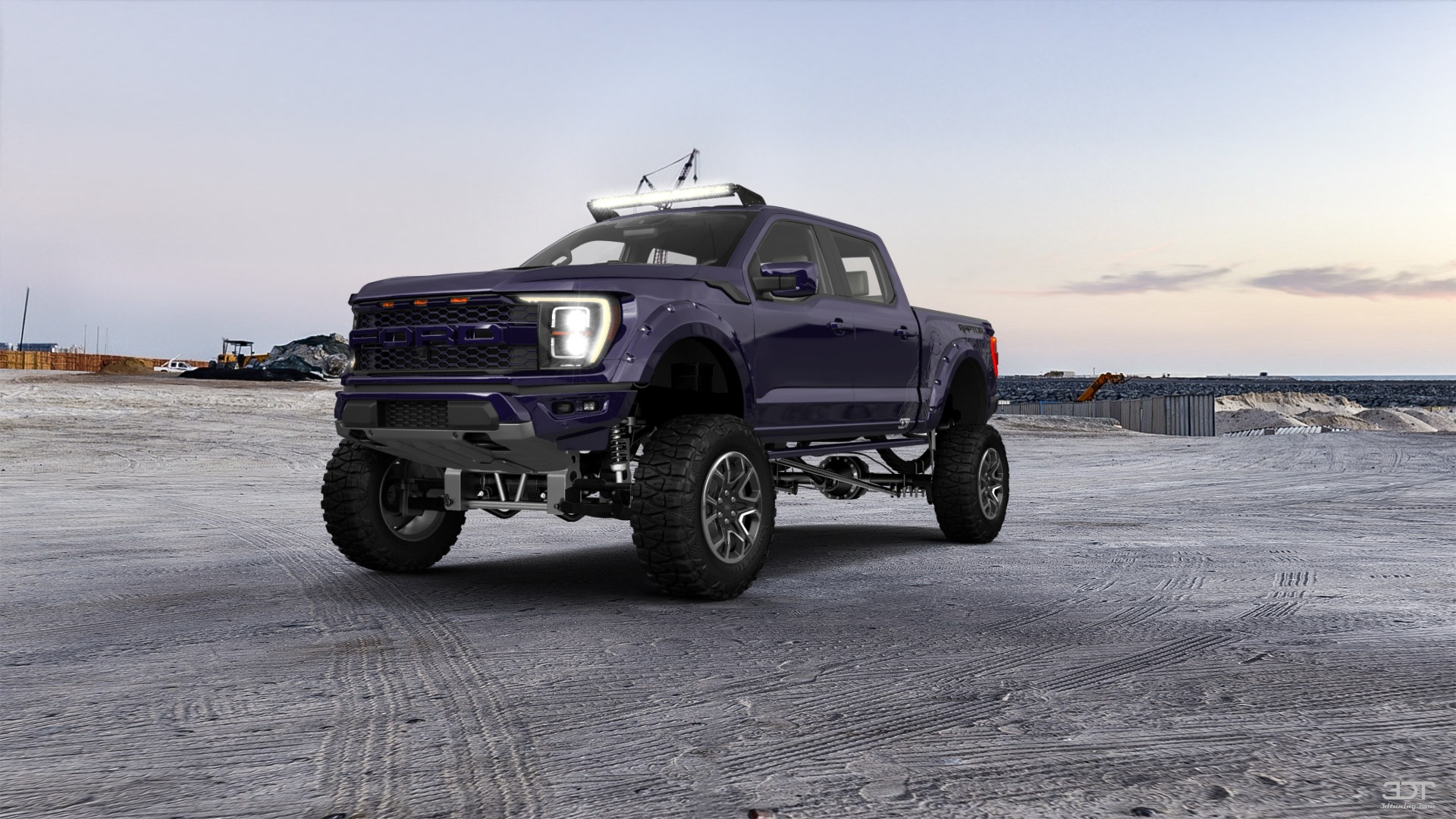 Ford F-150 Raptor 4 Door pickup truck 2021