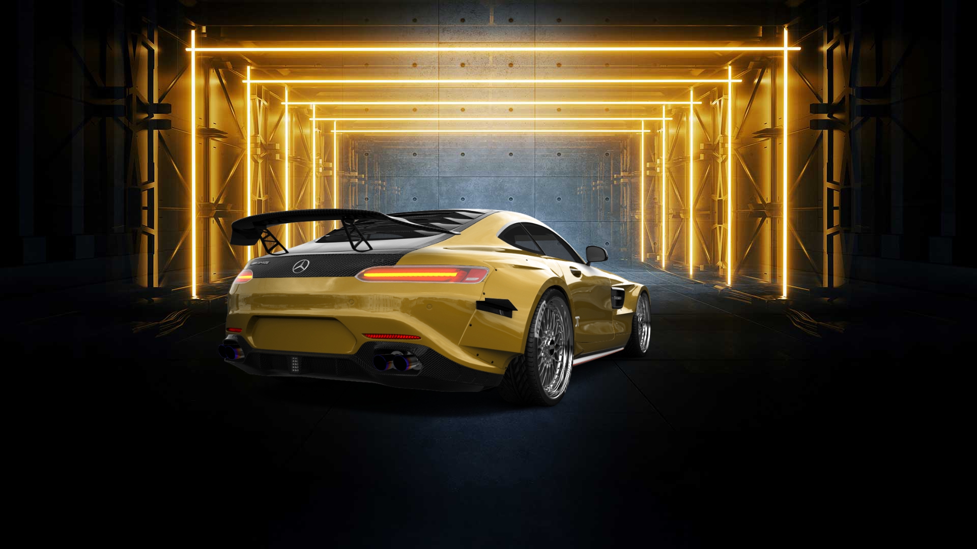 Mercedes AMG GT 2 door fastback coupe 2016 Images