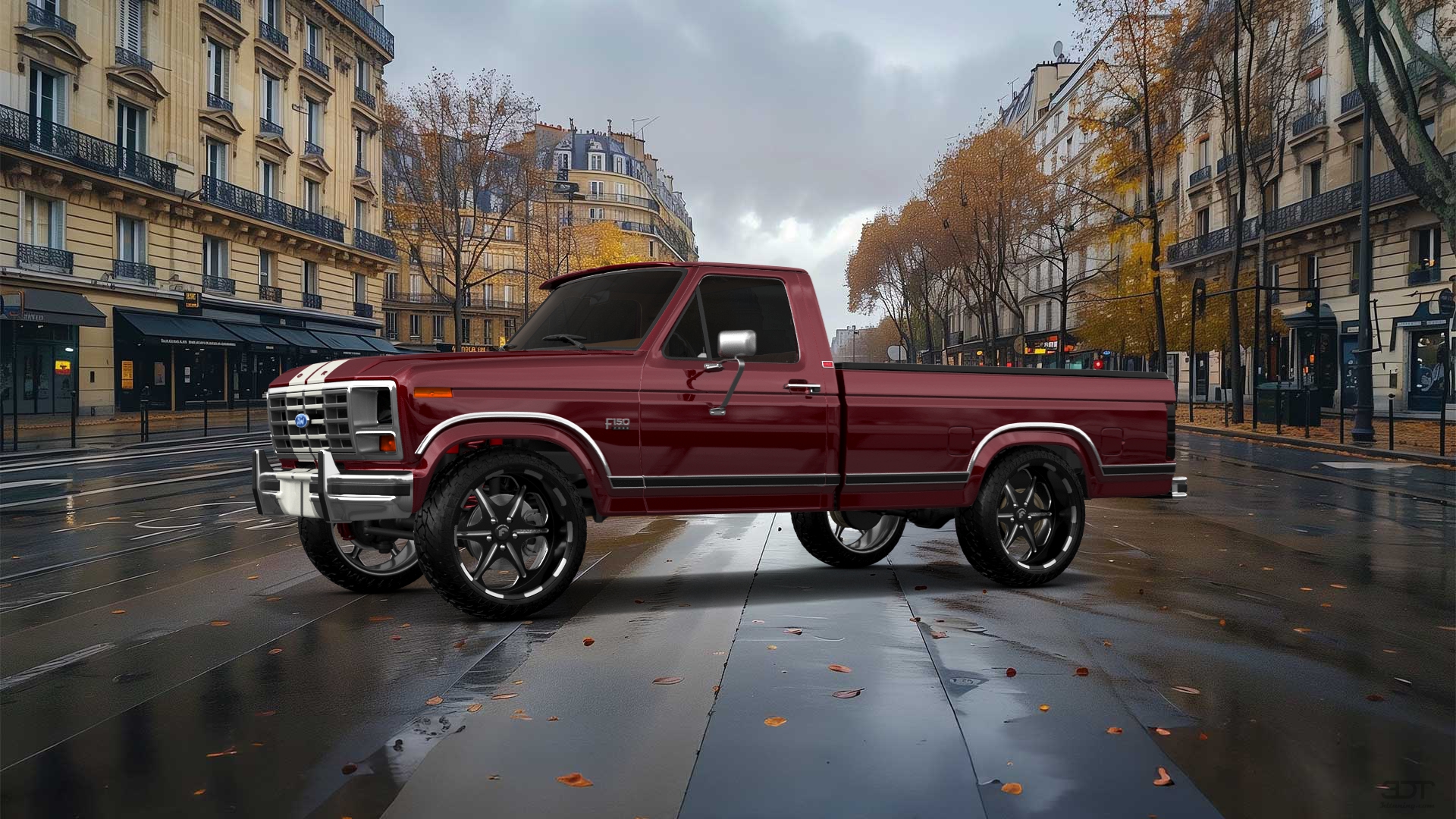 Ford F-150 2 Door pickup truck 1986 tuning