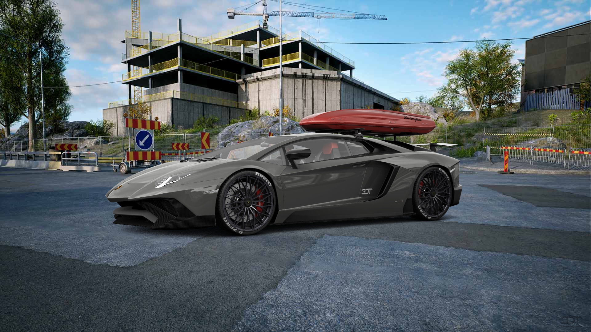 Lamborghini Aventador 2 Door Coupe 2012 tuning