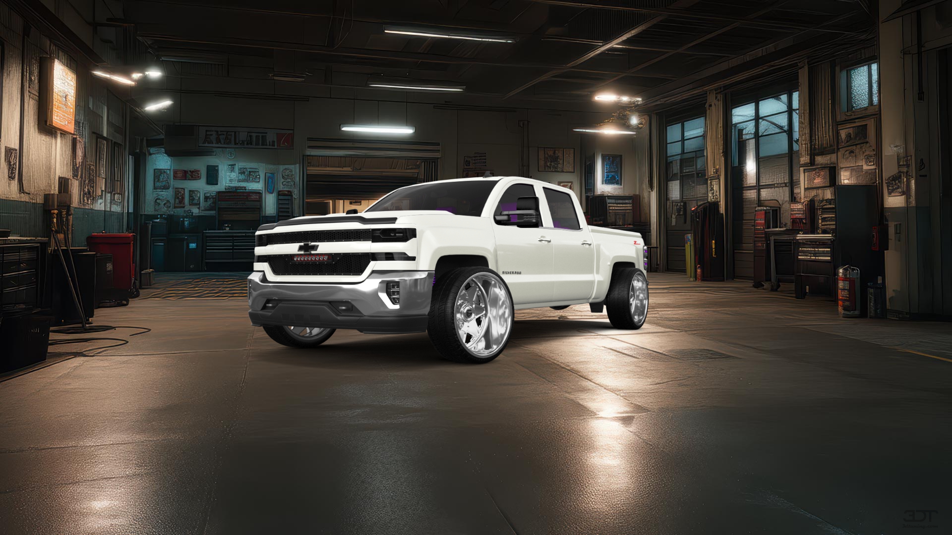 Chevrolet Silverado 1500 4 Door pickup truck 2016 tuning