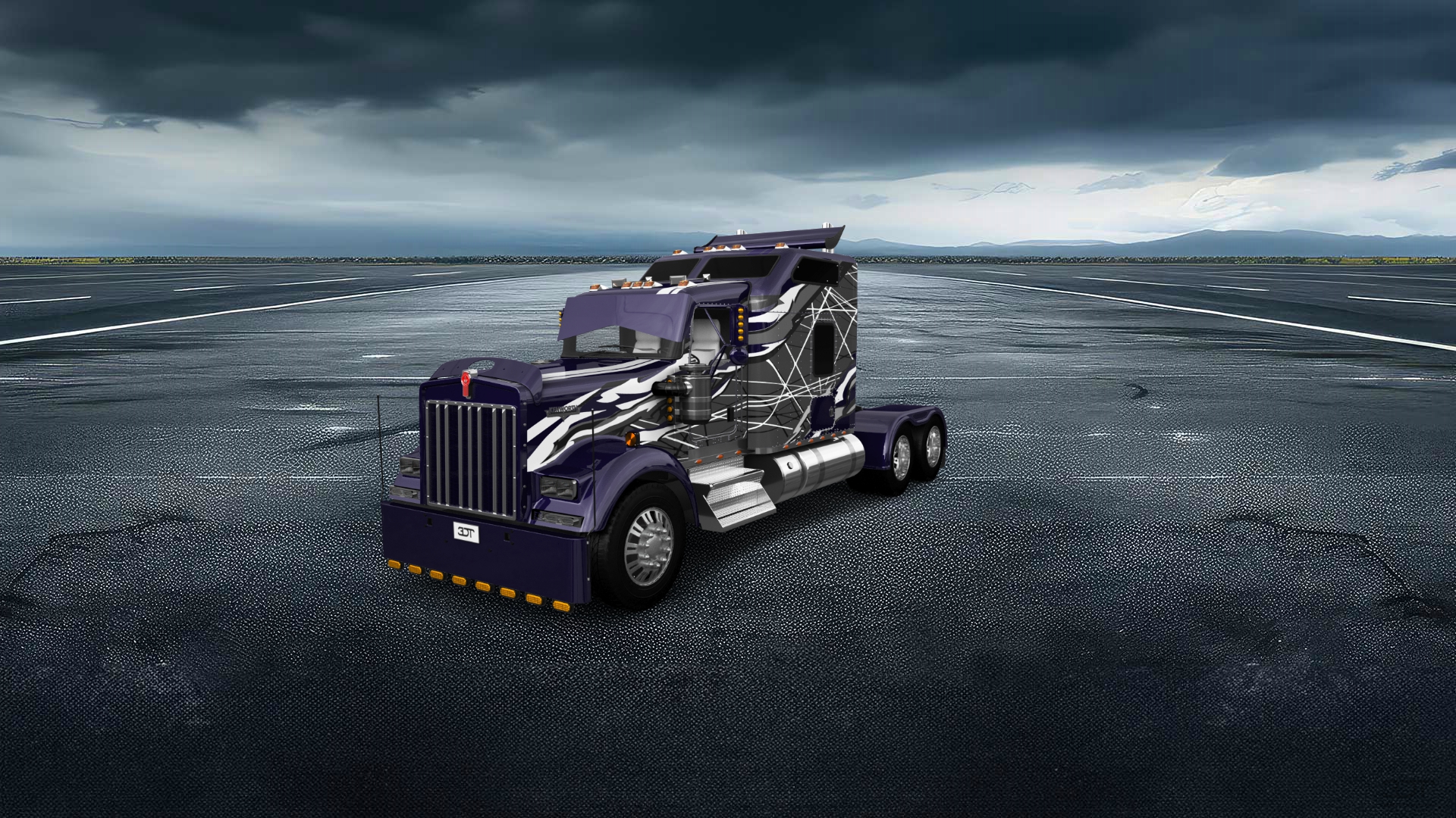 Kenworth W900 Sleeper Cab Truck 2015