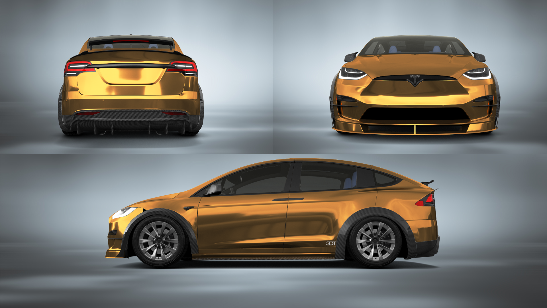 Tesla Model X 5 Door SUV 2024 tuning