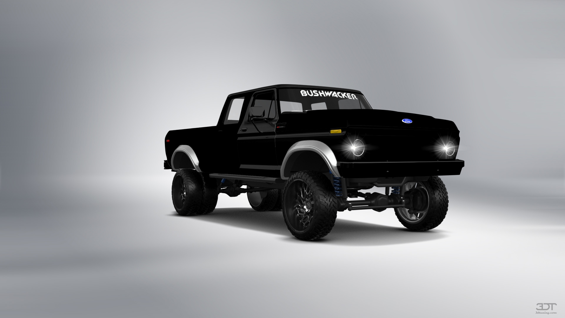 Ford F-350 Dually 4 Door pickup truck 1973