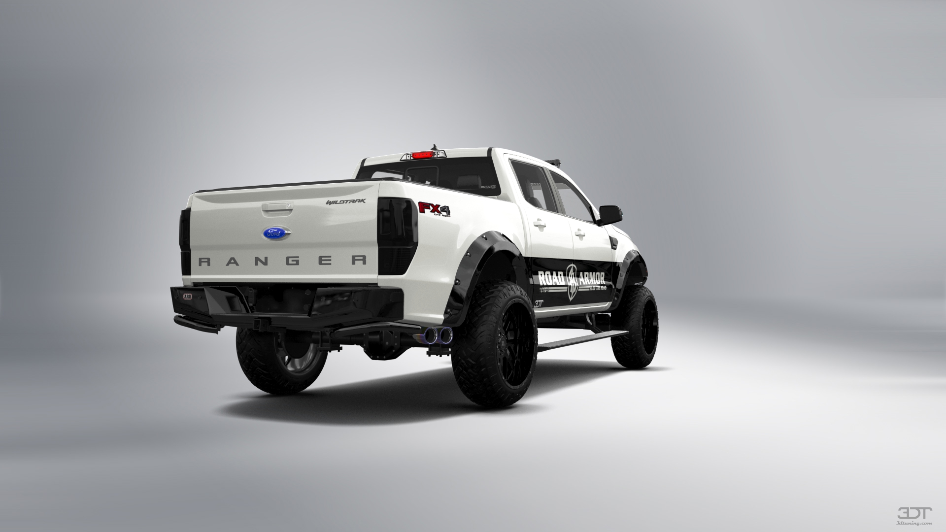 Ford Ranger 4 Door pickup truck 2019 tuning