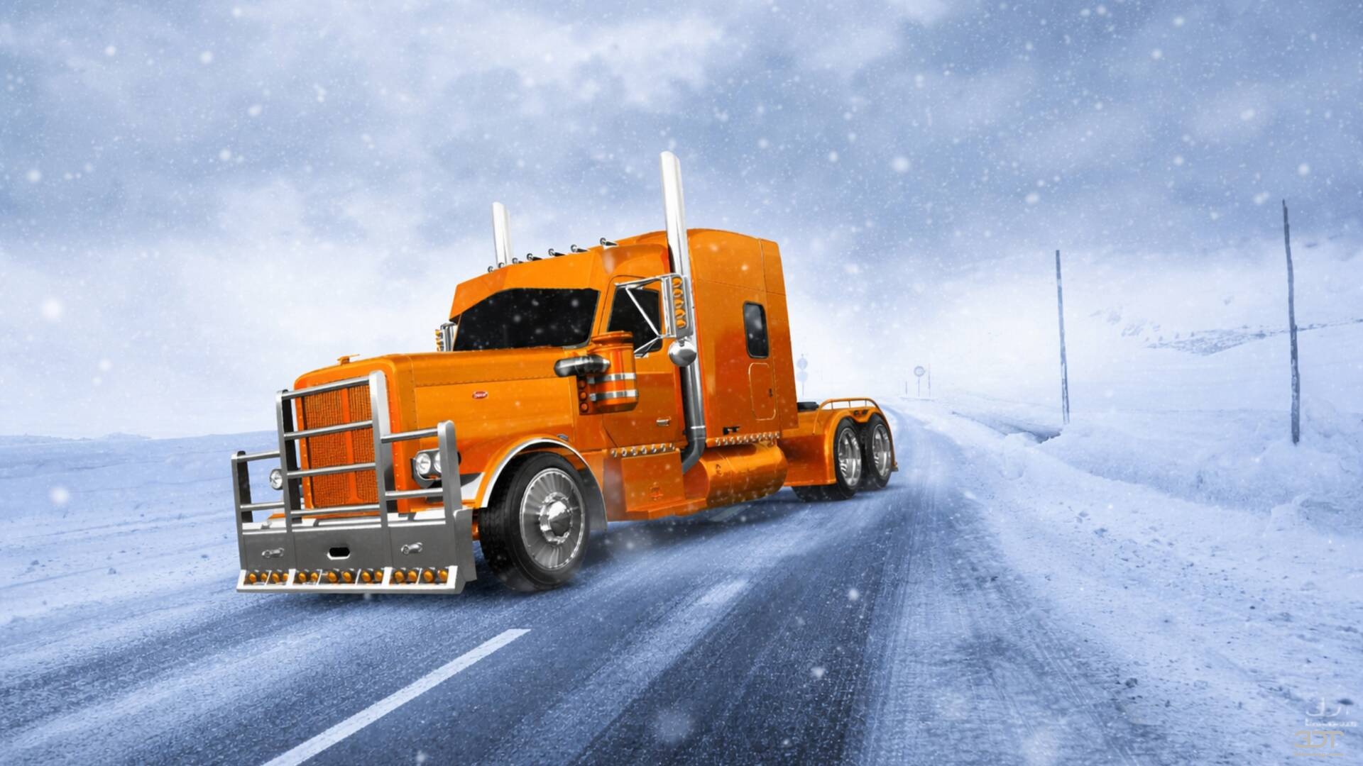 Peterbilt 589 Sleeper Cab Truck 2024 tuning