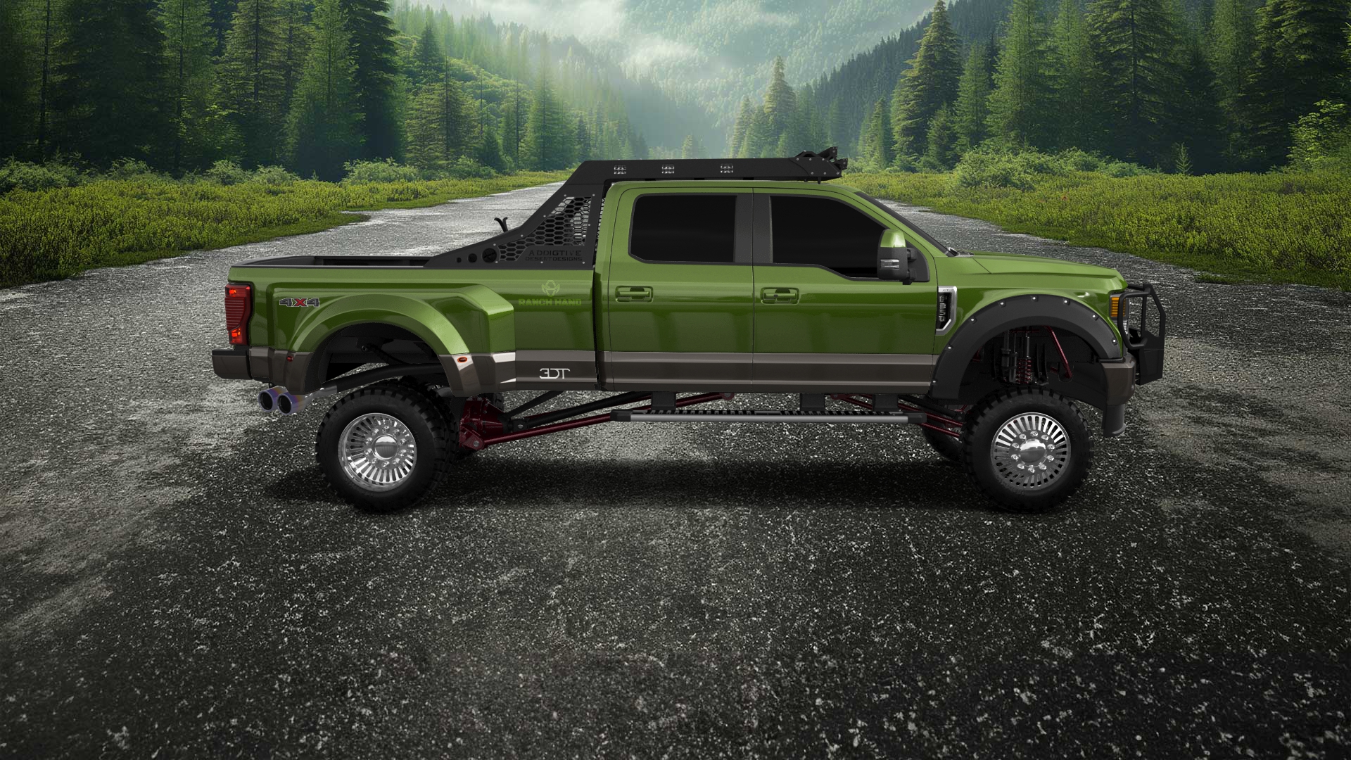 Ford F-350 DRW 4 Door pickup truck 2021 tuning
