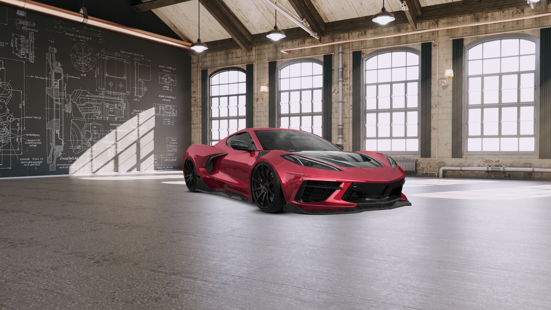 Chevrolet Corvette 2 door targa top 2020