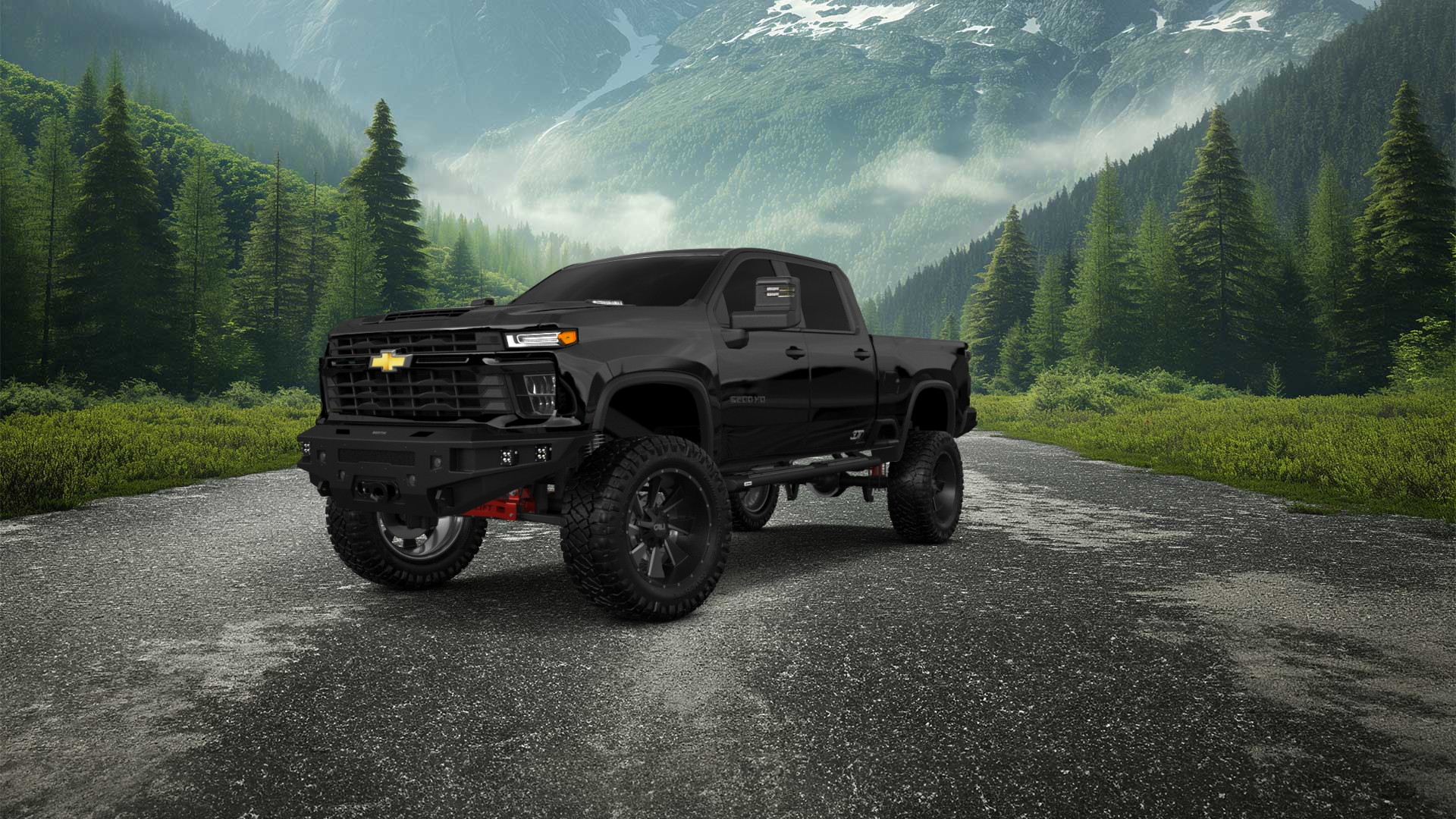 Chevrolet Silverado 2500 HD 4 Door pickup truck 2024 tuning