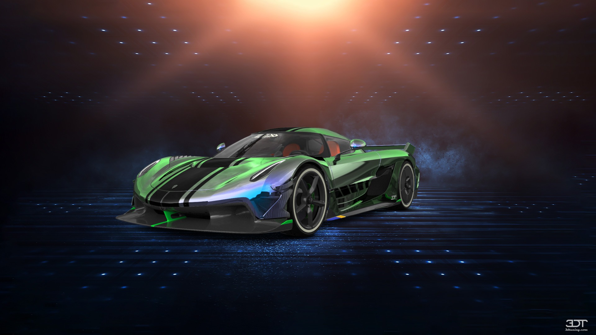 Koenigsegg Jesko 2 door targa top 2020