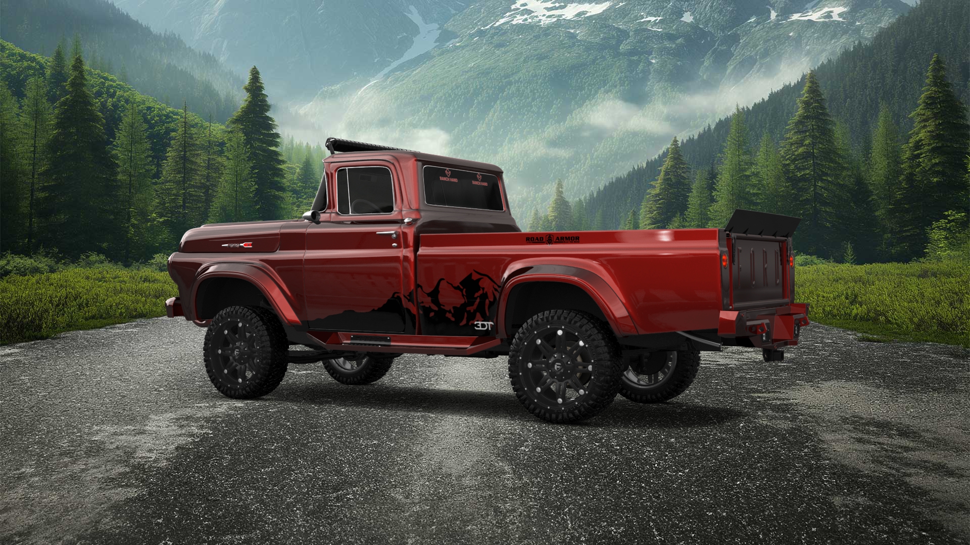 Ford F-100 2 Door pickup truck 1960