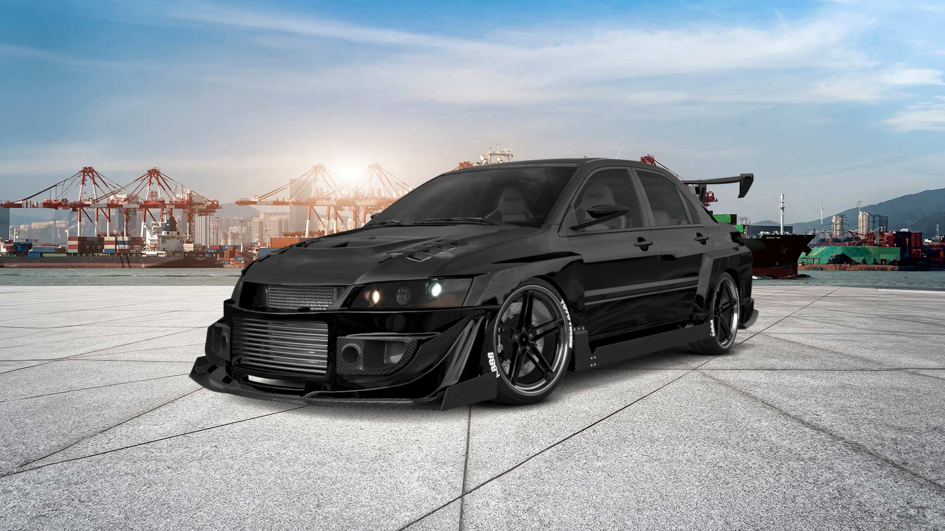 Mitsubishi Lancer Evo IX 4 Door Saloon 2005 Images