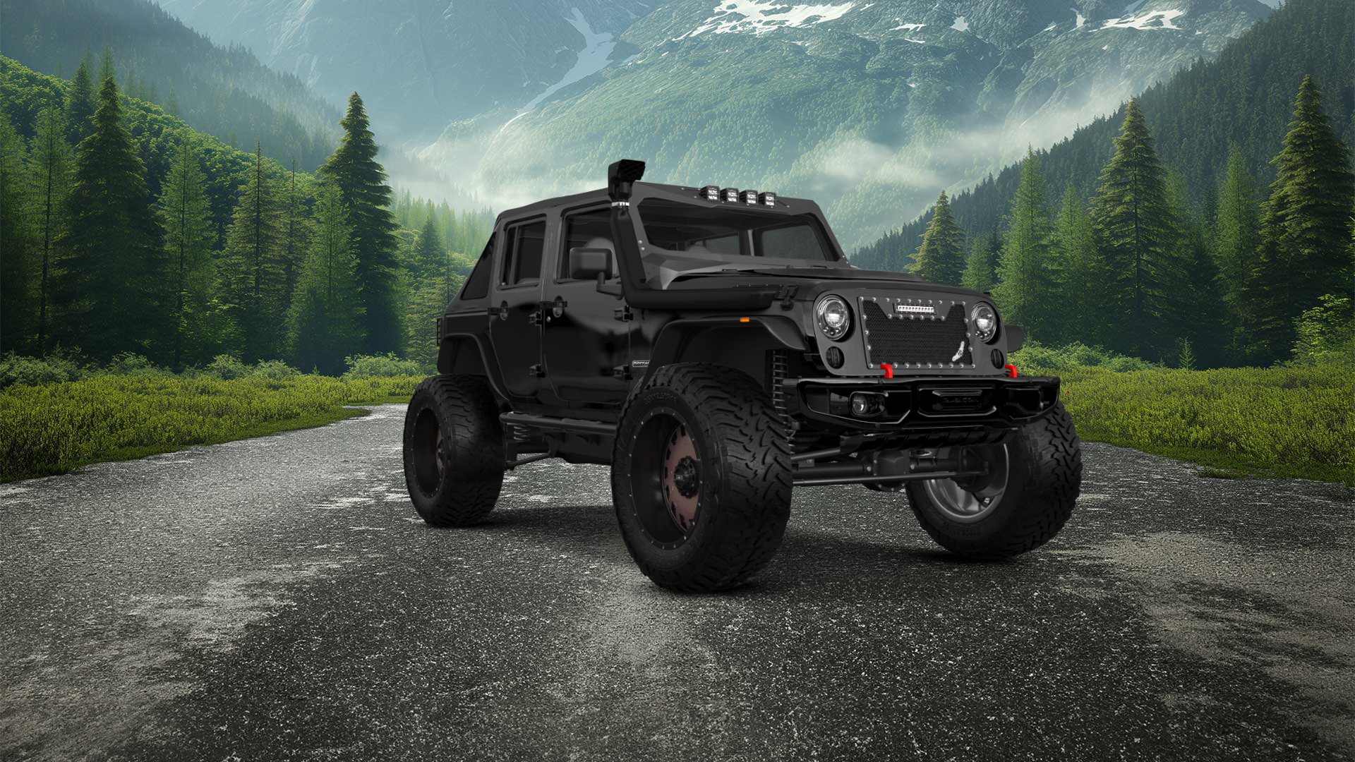 Jeep Wrangler Unlimited JK Rubicon Recon 4 Door SUV 2017