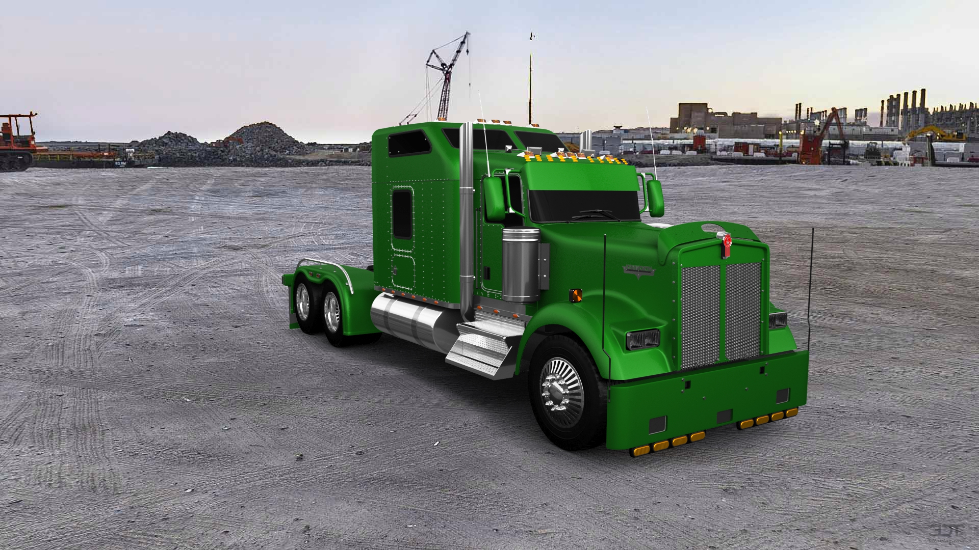 Kenworth W900 Sleeper Cab Truck 2015