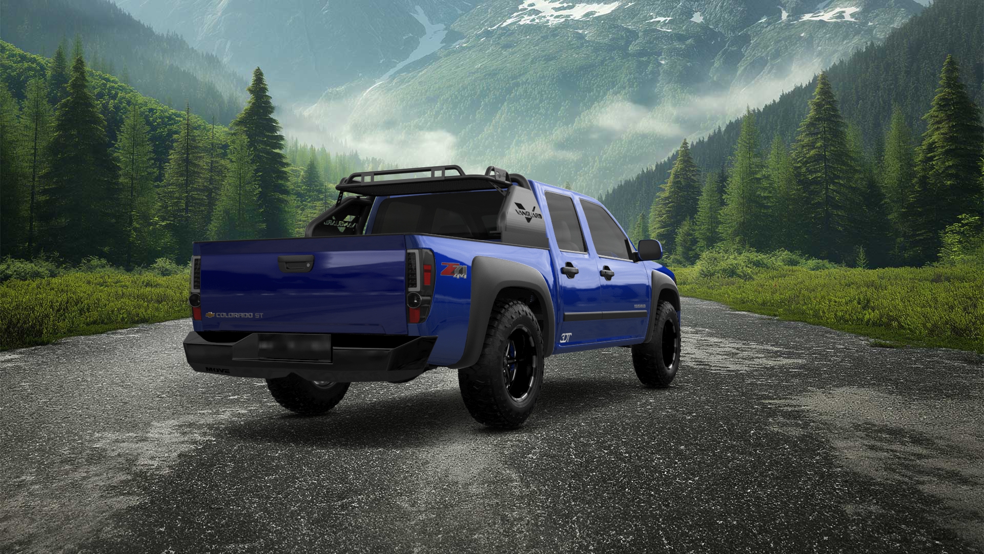 Chevrolet Colorado 4 Door pickup truck 2004
