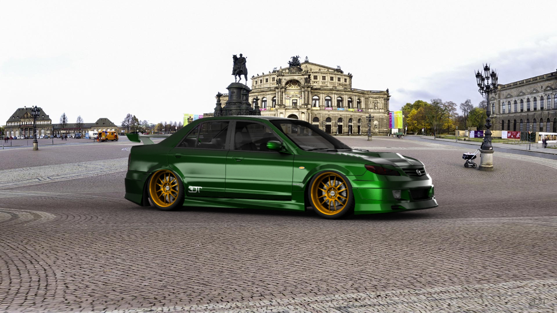 Mazda Familia Sedan 2001 tuning