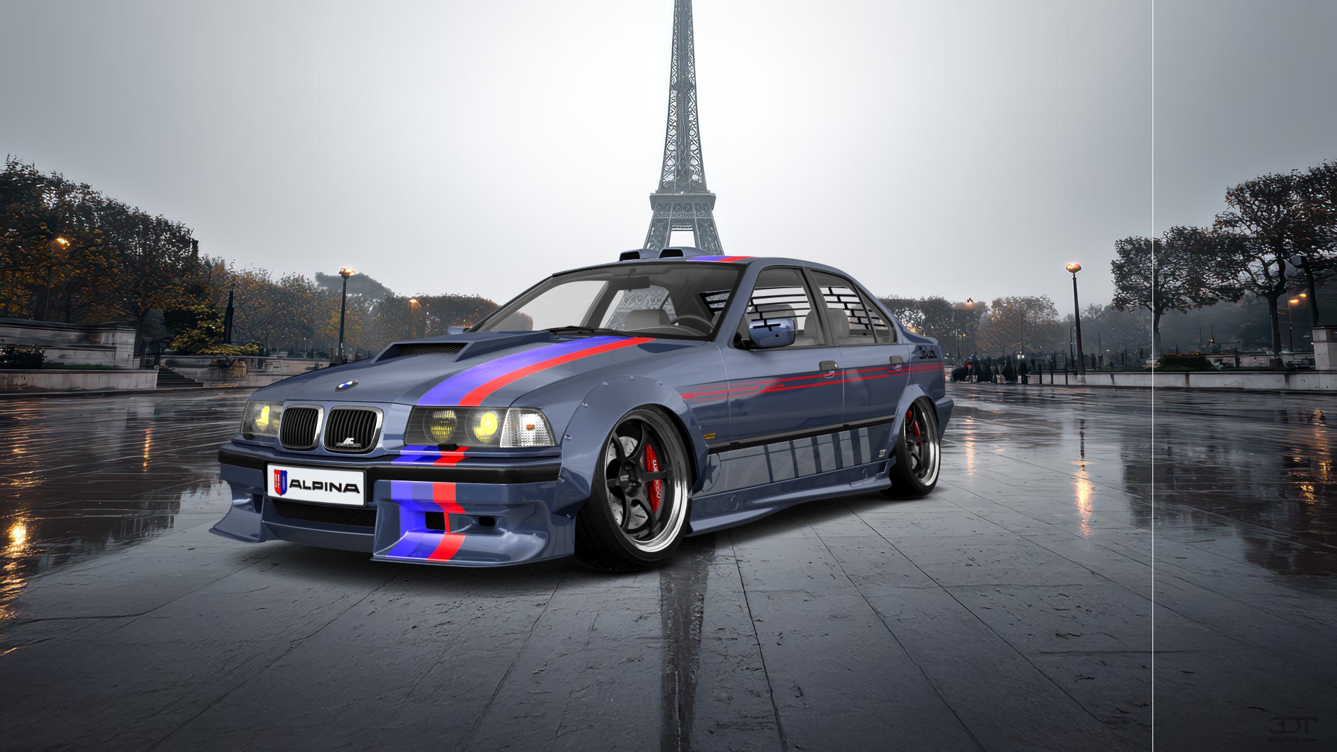 BMW 3 Series 4 Door Saloon 1990 tuning