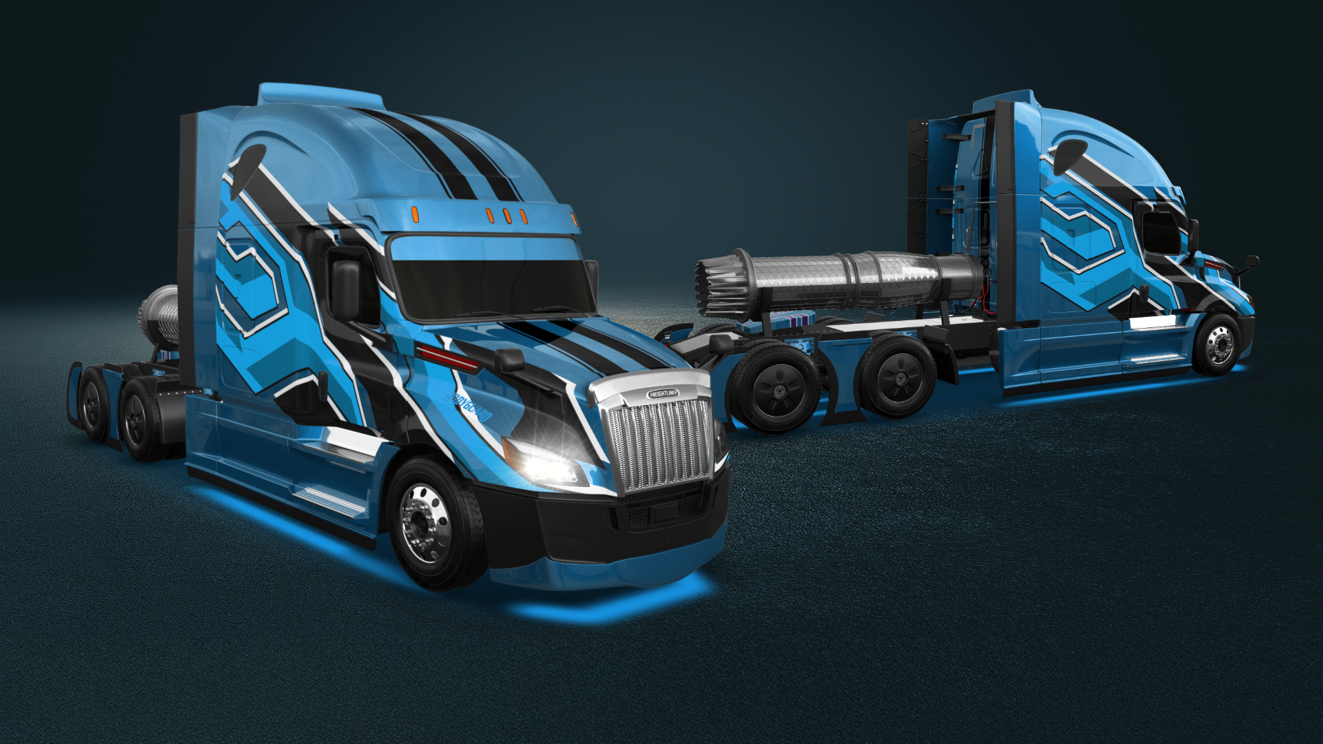 Freightliner Cascadia Sleeper Cab Truck 2018 Images