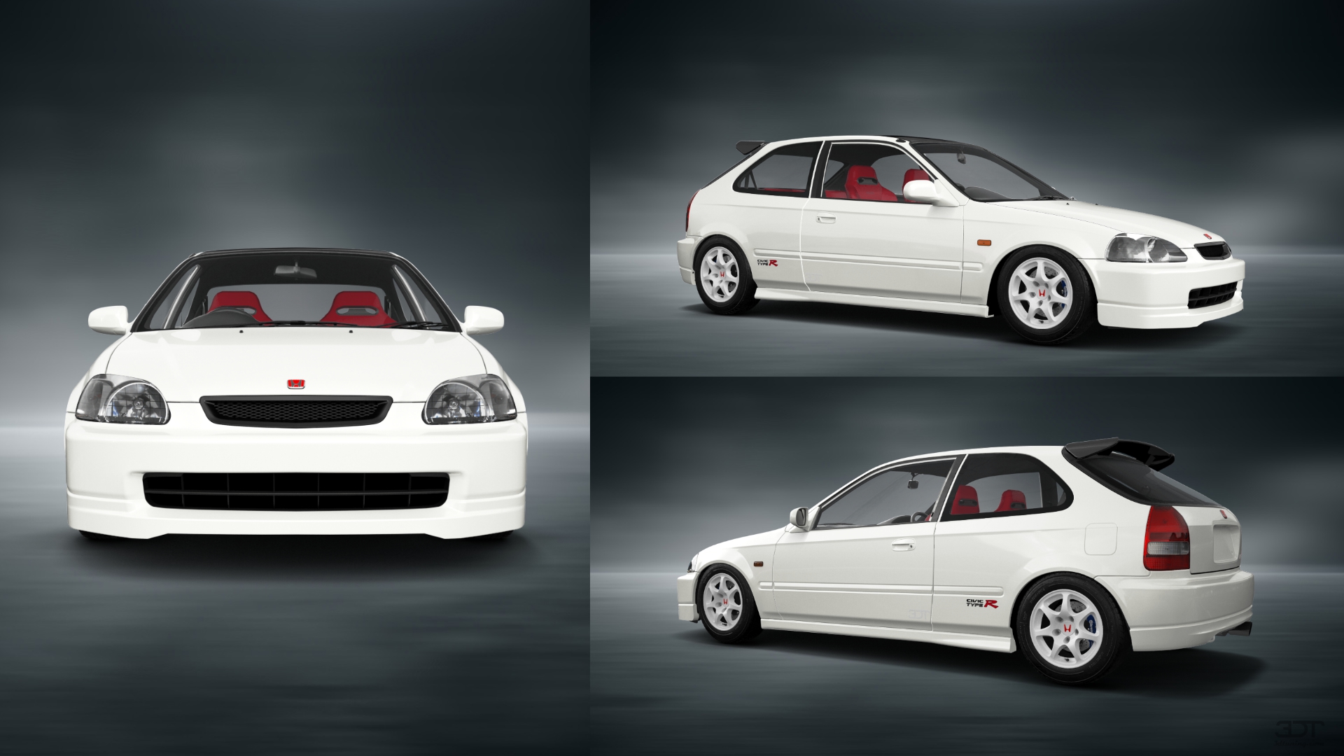 Honda Civic 3 Door Hatchback 1997 tuning