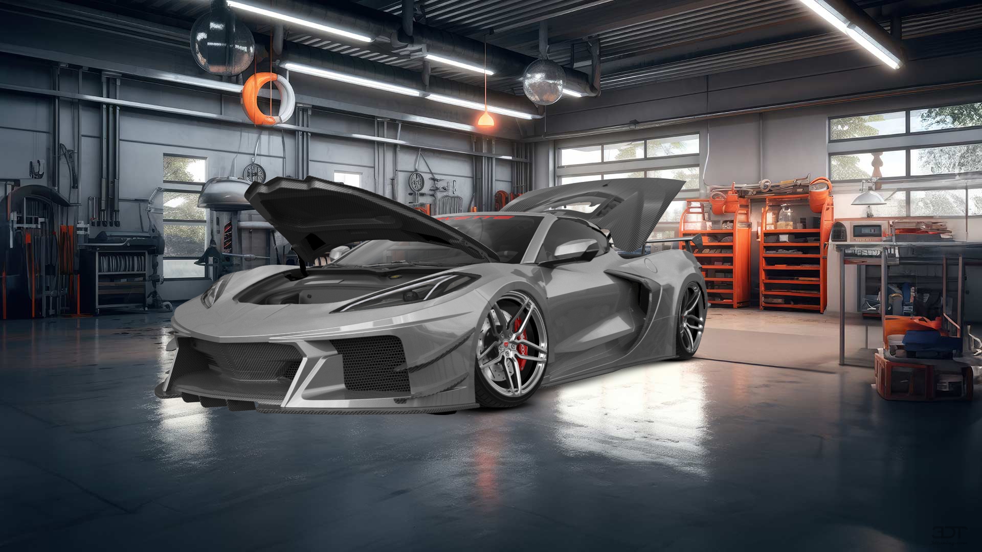 Chevrolet Corvette 2 door targa top 2020 Images