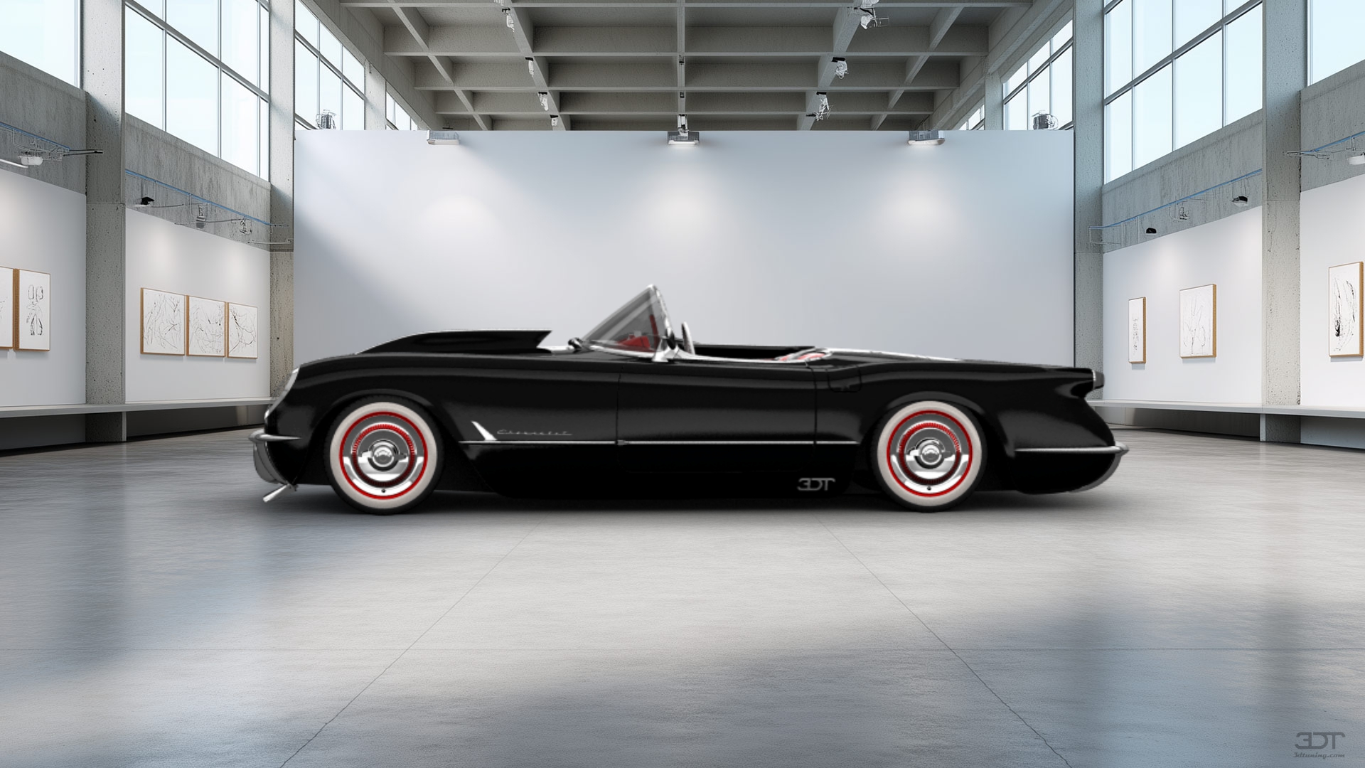 Chevrolet Corvette Convertible 1953 Images