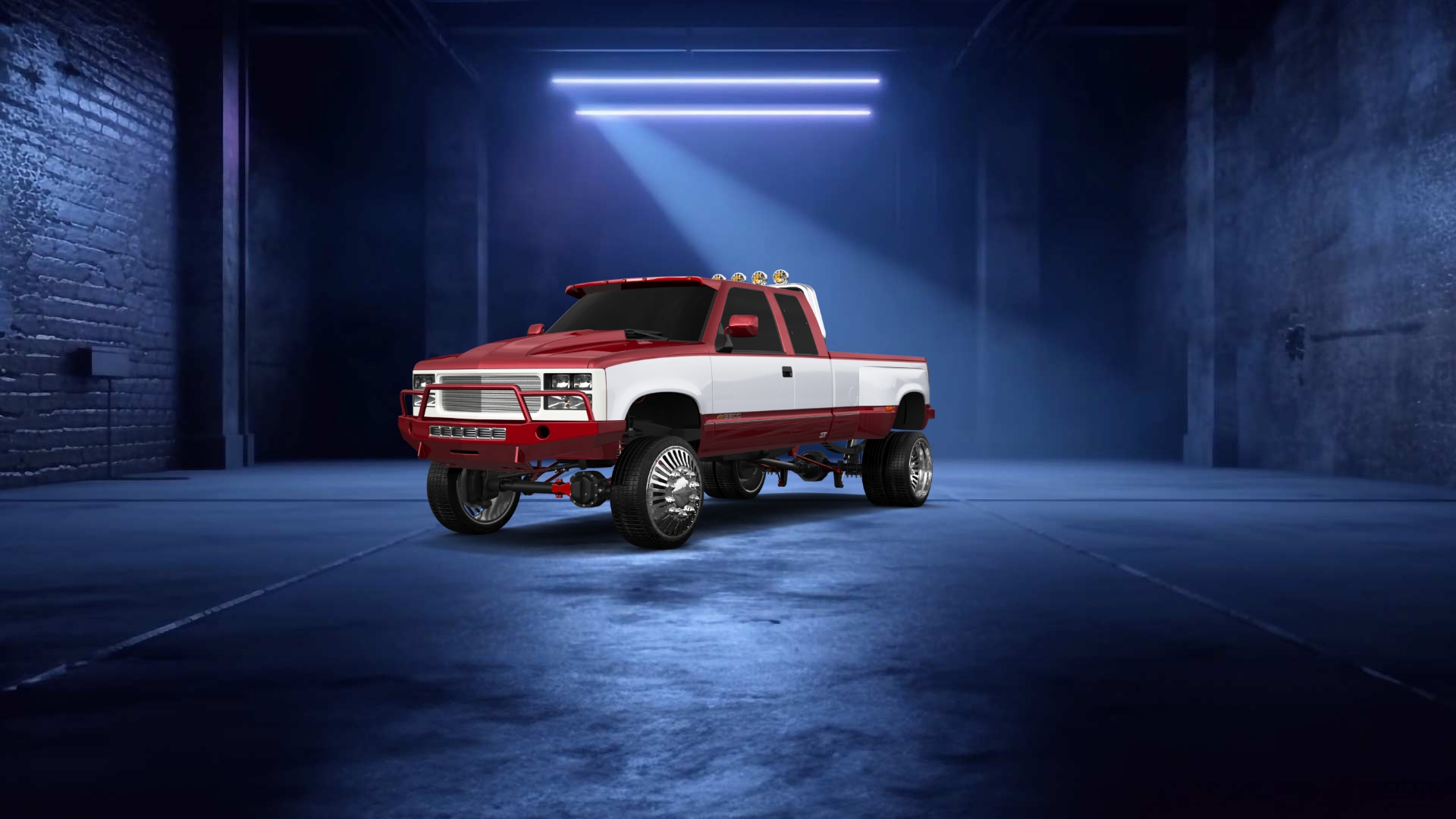 Chevrolet K3500 Extended Cab Pickup Truck 1988